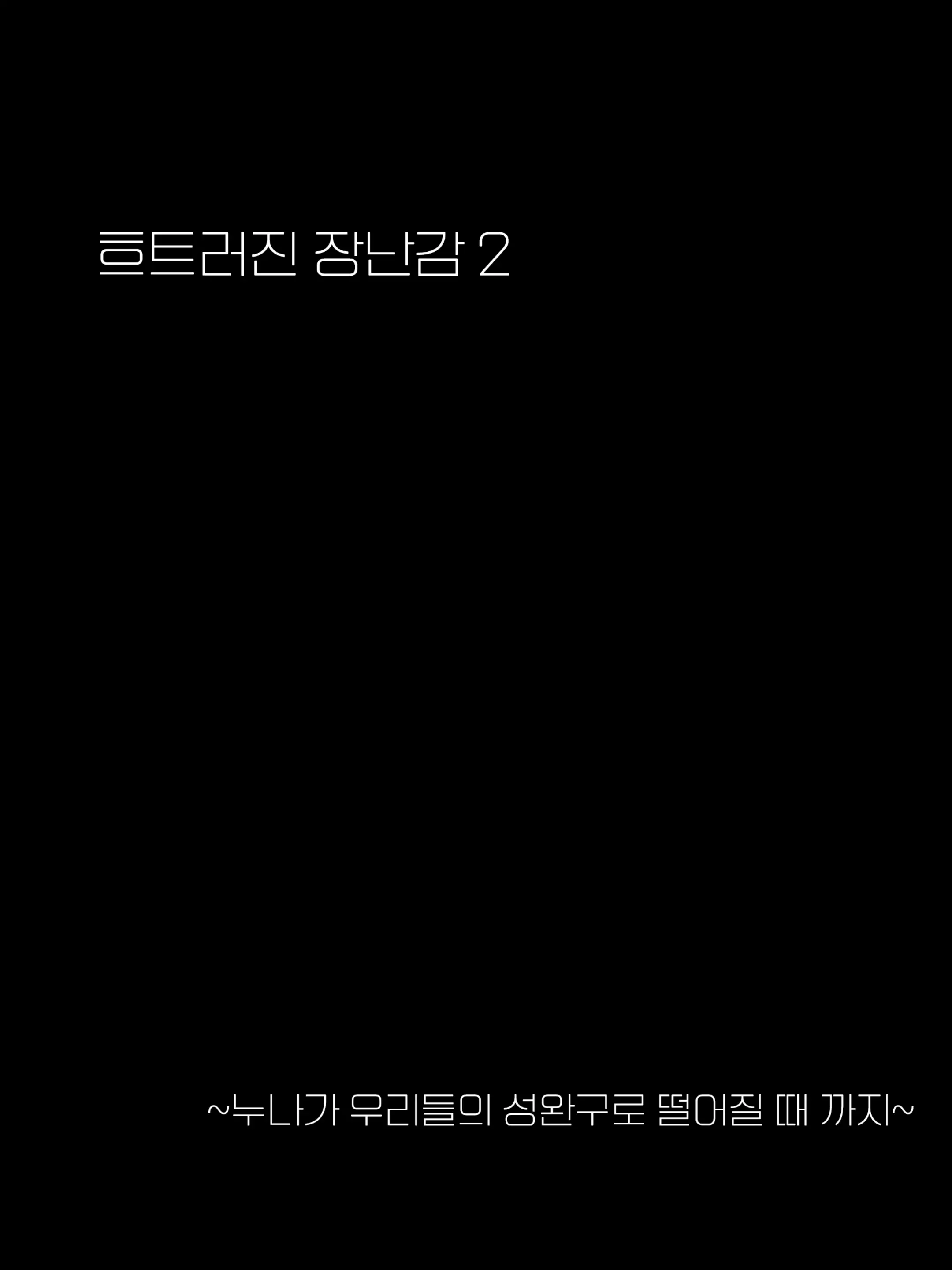 Midarana Omocha 2 ~Onee-Chan Ga Bokura No Seigangu Ni Ochiru Made~ | 흐트러진 장난감 2 ~누나가 우리들의 성완구로 떨어질 때까지~